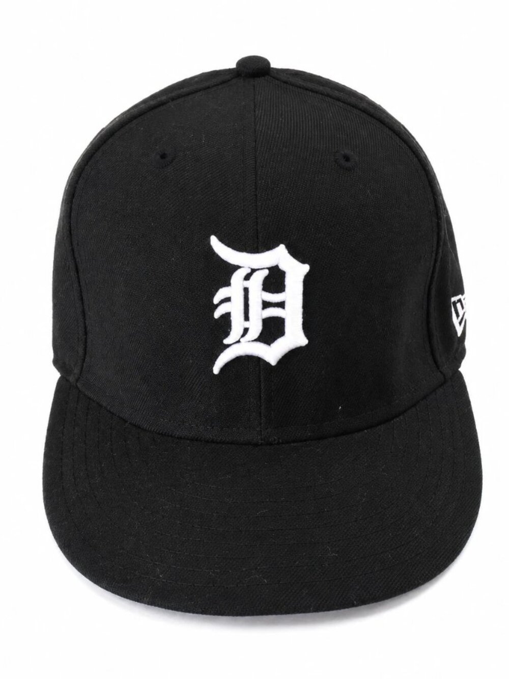 New Era Detroit Tigers 59FIFTY MLB Fitted Hat Cap Navy Blue Size 7 1/4